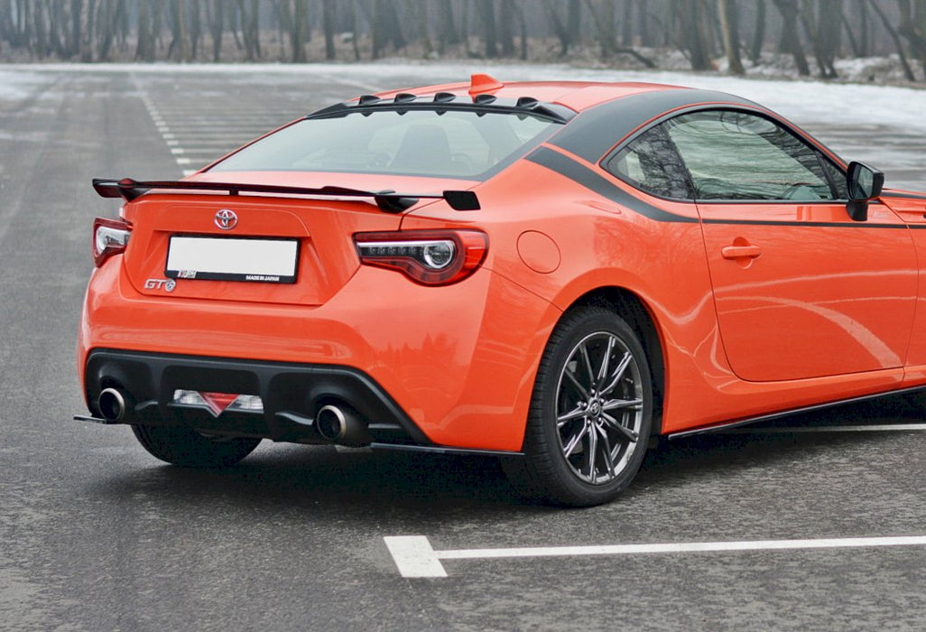 REAR SIDE SPLITTERS V.1 TOYOTA GT86 FACELIFT (2017-UP)