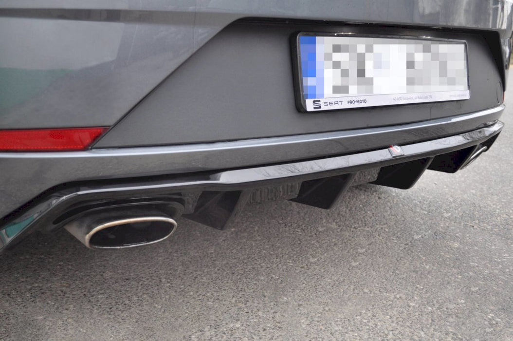 REAR DIFFUSER SEAT LEON MK3 CUPRA FACELIFT (2017-UP)