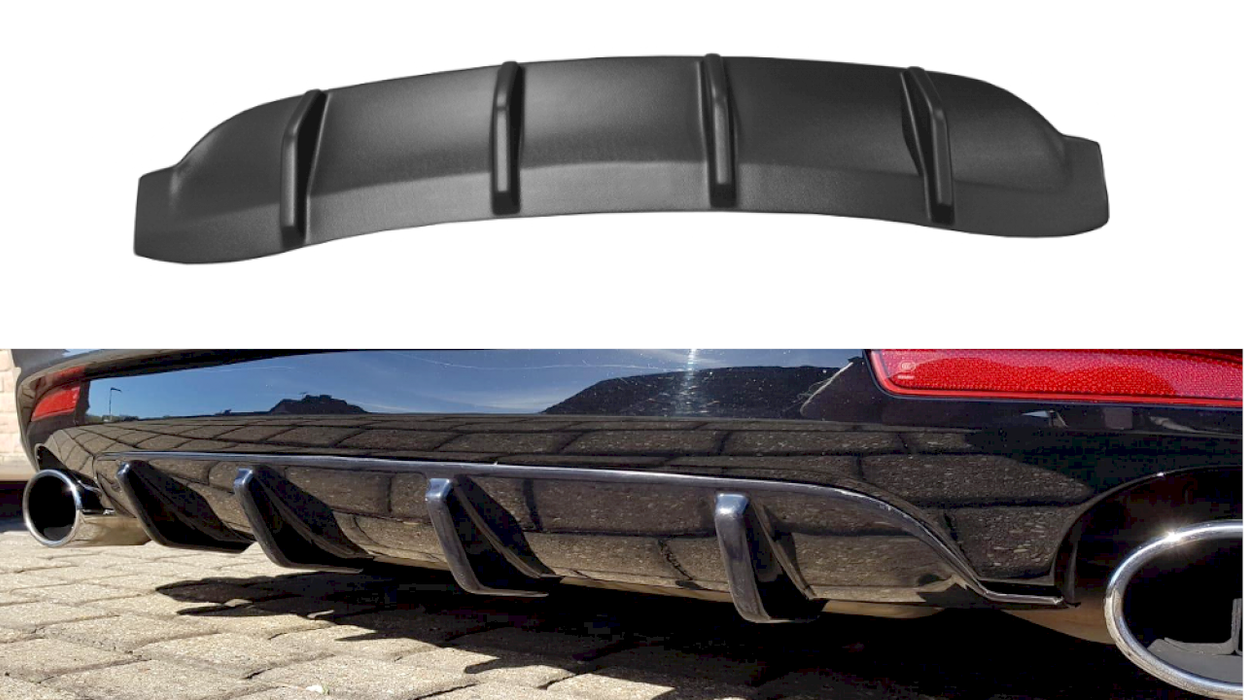 REAR DIFFUSER VOLKSWAGEN SCIROCCO MK3 R FACELIFT (2014-2017)