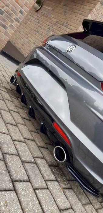 REAR DIFFUSER VOLKSWAGEN SCIROCCO MK3 R FACELIFT (2014-2017)