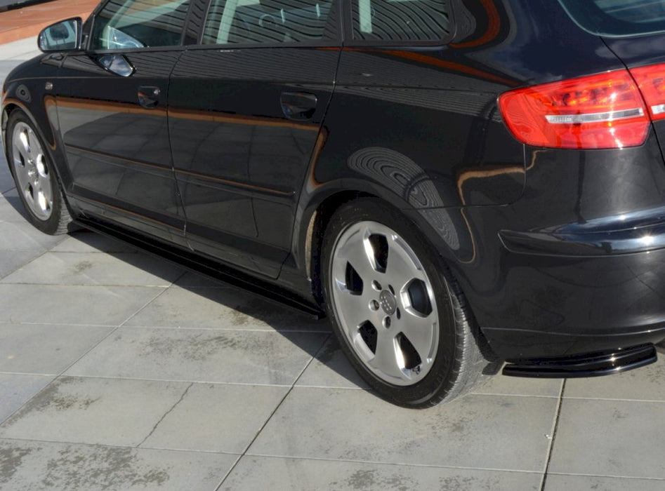 SIDE SKIRTS SPLITTERS AUDI A3 SPORTBACK 8P/ 8P FACELIFT (2004-2013)