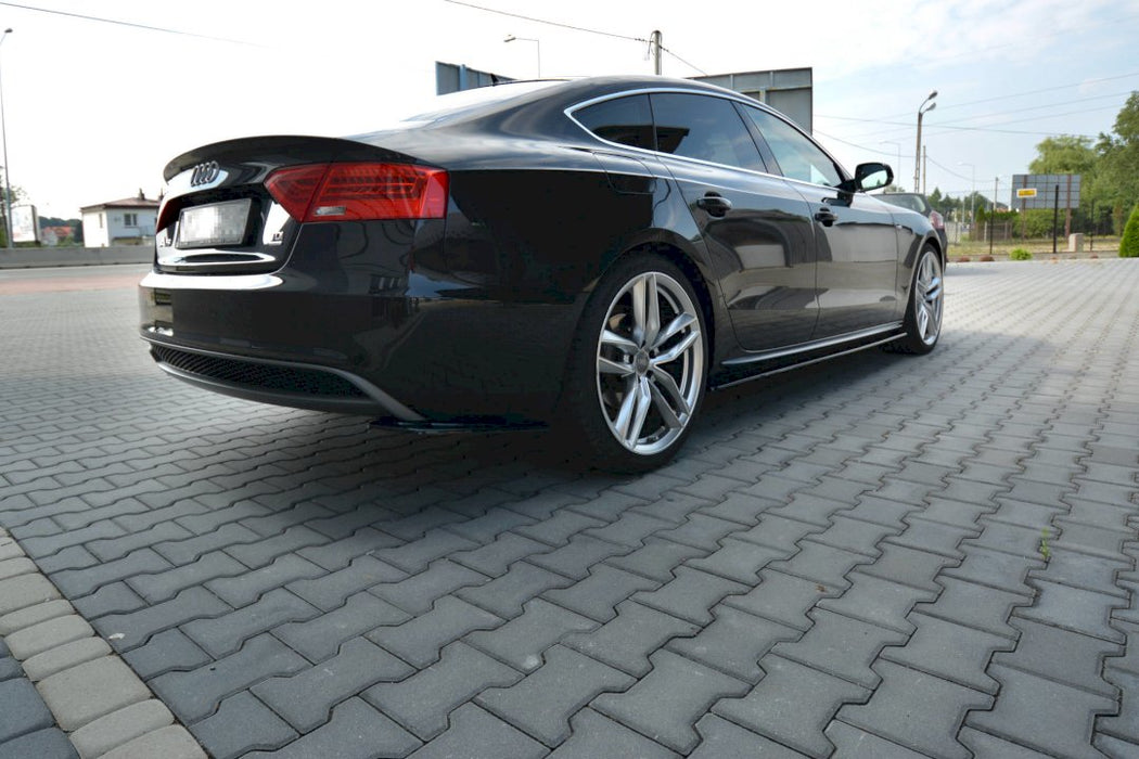 SIDE SKIRTS SPLITTERS AUDI A5 SPORTBACK S-LINE MK1 FACELIFT (8T) (2011-2016)