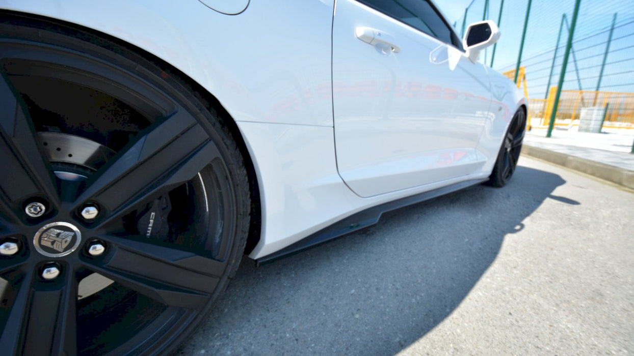 SIDE SKIRTS SPLITTERS CHEVROLET CAMARO 6TH-GEN. PHASE-I 2SS COUPE (2016-18)