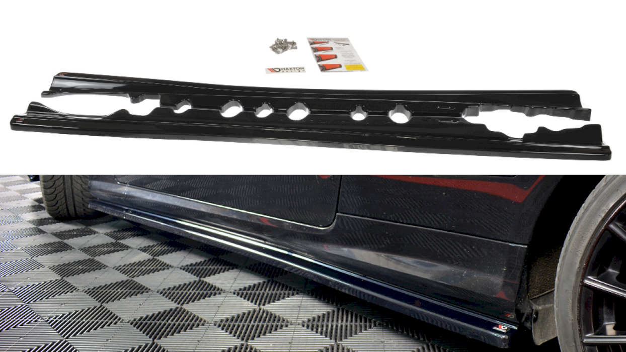 SIDE SKIRTS SPLITTERS MERCEDES-BENZ E-CLASS W207 COUPE AMG LINE (2009-2012)