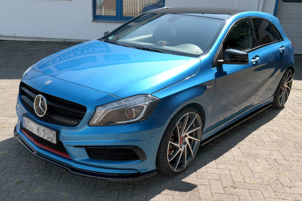SIDE SKIRTS SPLITTERS MERCEDES A-CLASS W176 AMG-LINE PRE-FACELIFT (2013-2015)