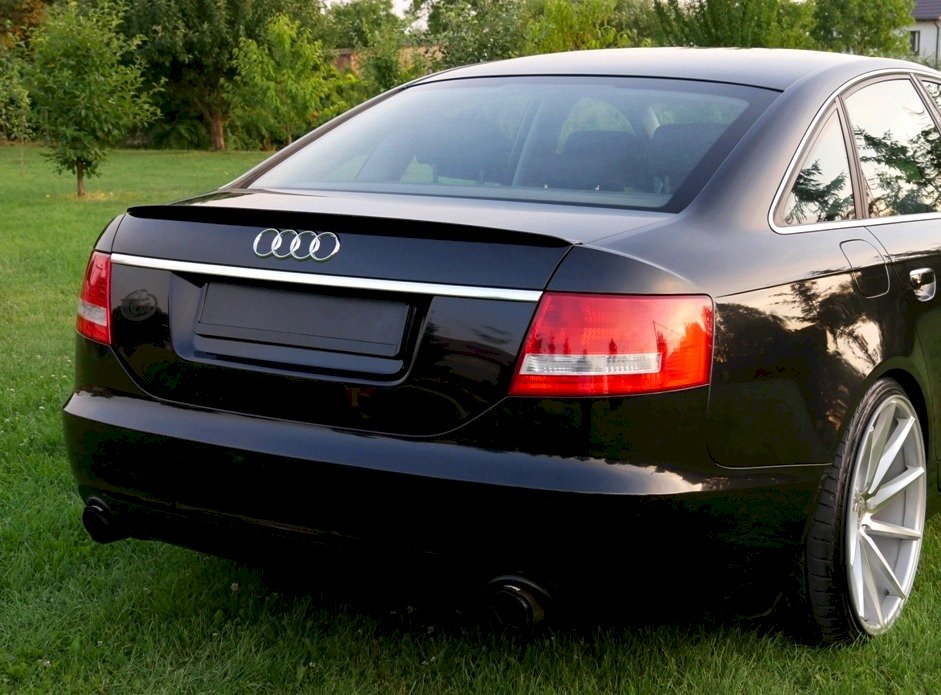 SPOILER CAP AUDI A6 C6 S-LINE PRE-FACELIFT (2004-2008)