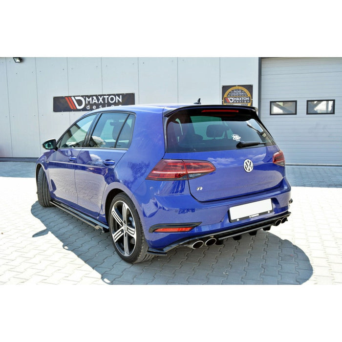 CENTRAL REAR SPLITTER VW GOLF VII R (FACELIFT) (2017-)