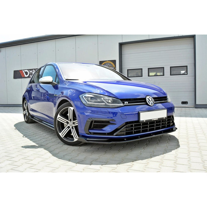 FRONT SPLITTER V.1 VW GOLF 7 R / R-LINE FACELIFT