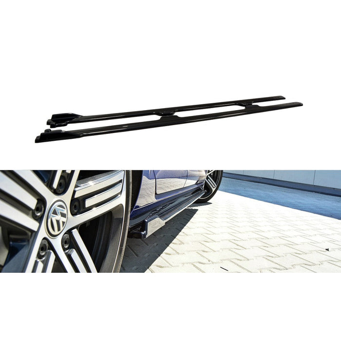 SIDE SKIRTS DIFFUSERS V.1 VW GOLF 7 R / R-LINE FACELIFT