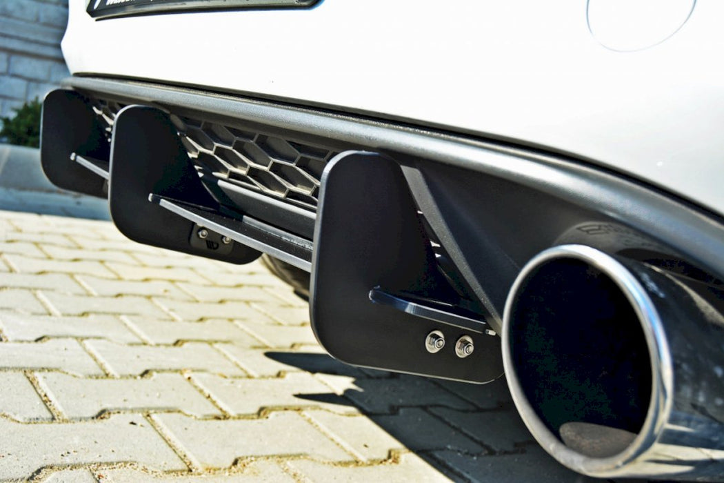 Rear Diffuser & Rear Side Splitters VW GOLF MK7 Pre Facelift GTI