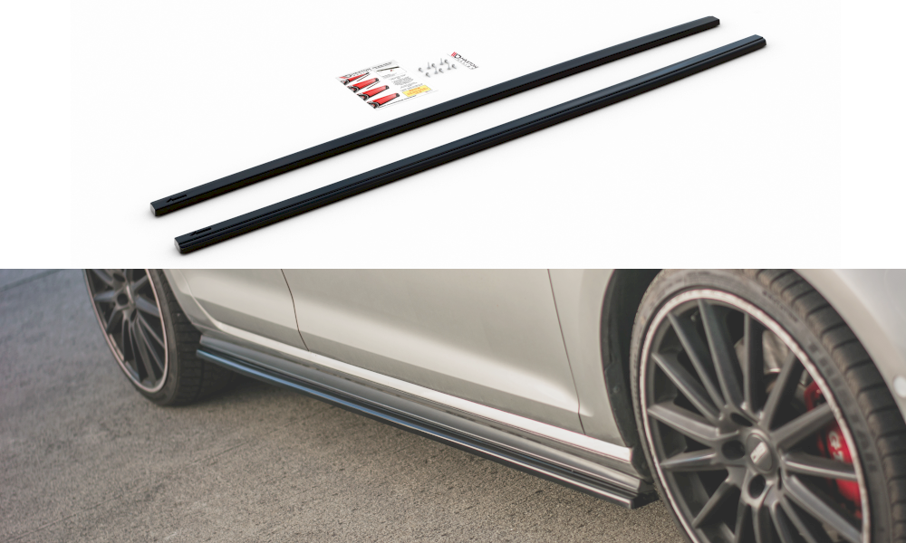 Side Skirts Diffusers V2 VW GOLF 7 Pre Facelift GTI (2013-2016)