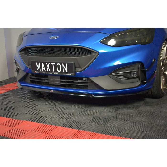 Maxton Design Ford Focus MK4 ST-Line (2018-UP) front splitter V.3