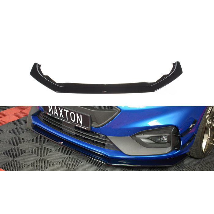 Maxton Design Ford focus MK4 ST-Line (2018-UP) Front splitter V.6