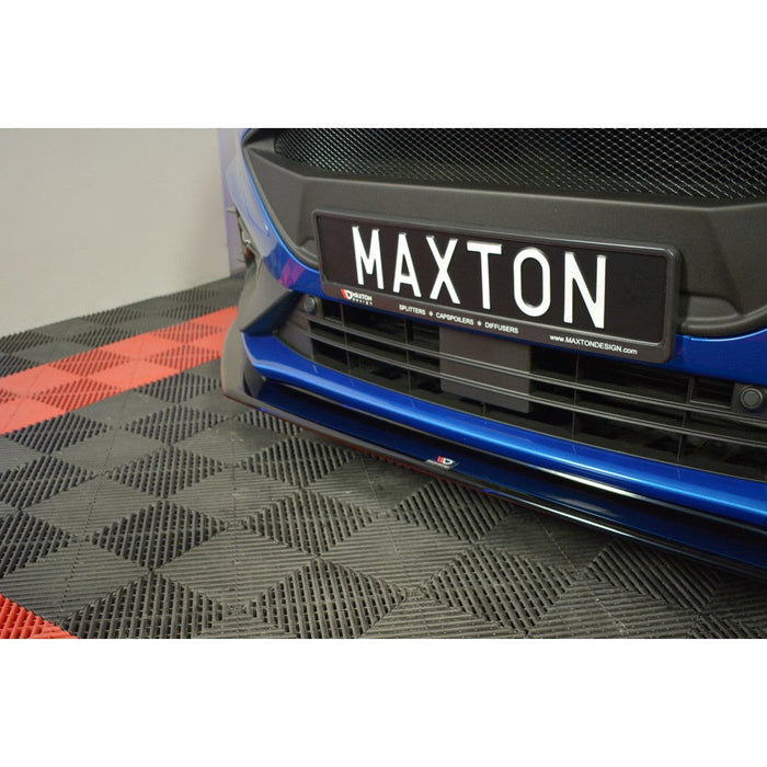 Maxton Design Ford focus MK4 ST-Line (2018-UP) Front splitter V.6
