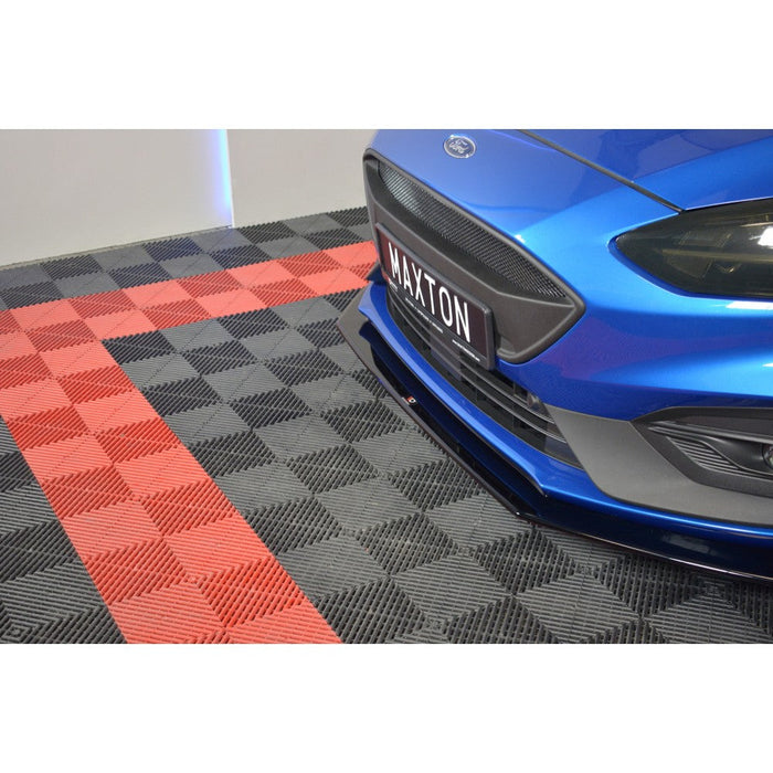 Maxton Design Ford focus MK4 ST-Line (2018-UP) Front splitter V.6