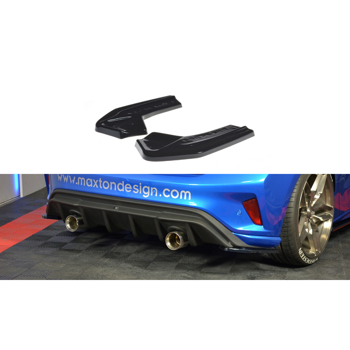 Maxton Design Ford Focus MK4 ST-Line (2018-UP) Rear side splitters V.2