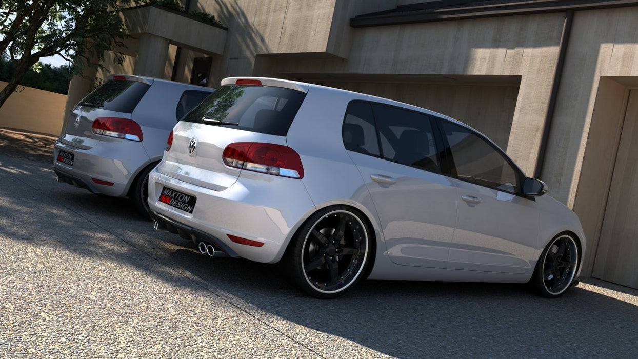 Rear Valance VW GOLF MK6 with 2 Exhaust Holes