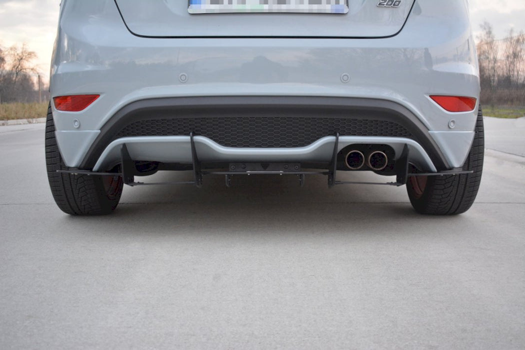 REAR DIFFUSER FORD FIESTA MK7 ST FACELIFT (2013-2017)