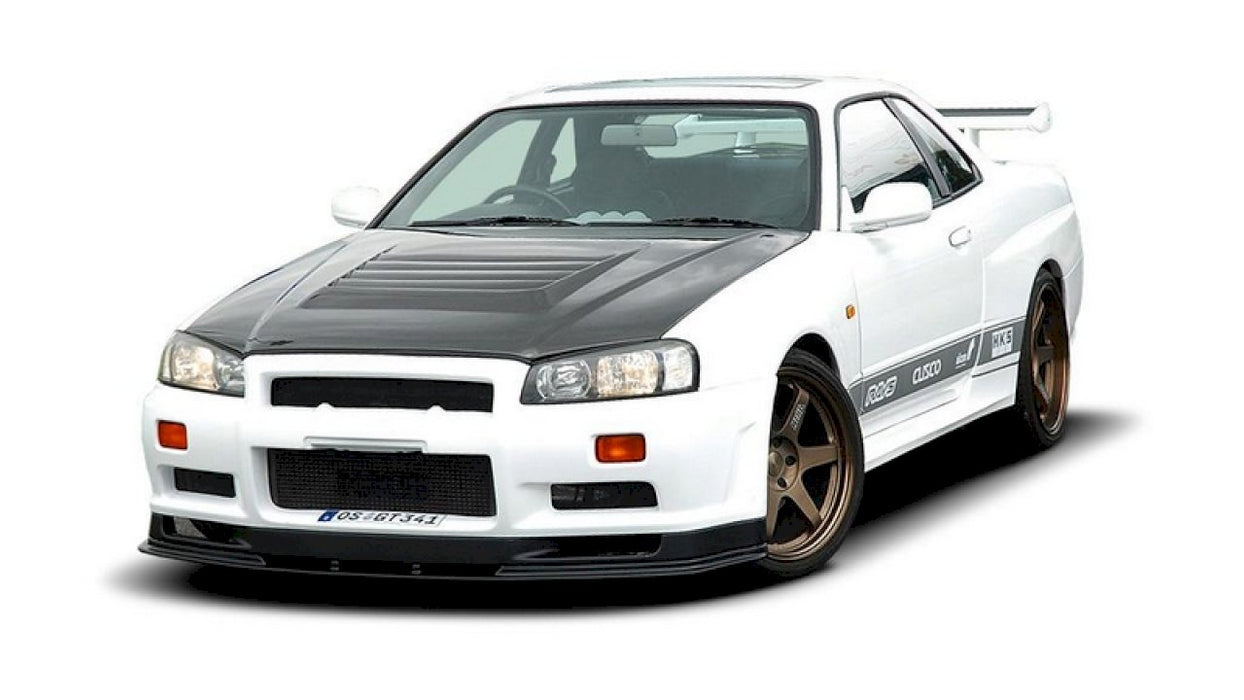 FRONT BUMPER NISSAN SKYLINE R34 GTR (WITHOUT DIFFUSER) (1998-2002)