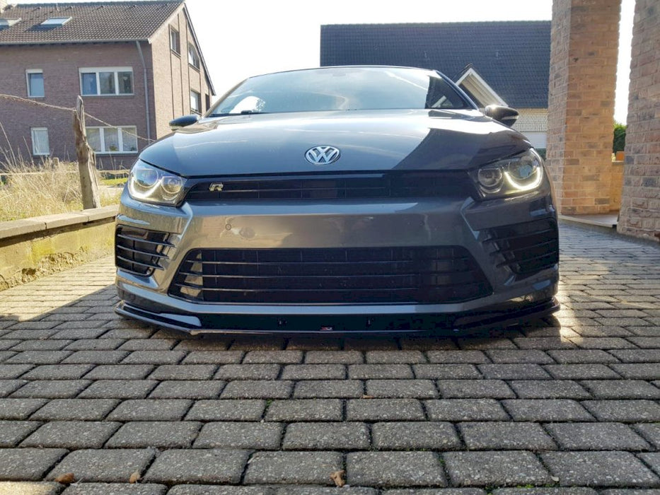 FRONT SPLITTER V.1 VOLKSWAGEN SCIROCCO MK3 R FACELIFT (2014-2017)