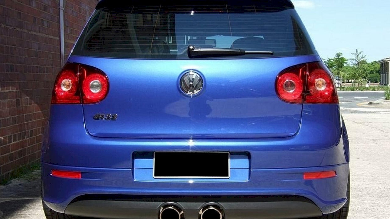 REAR VALANCE VW GOLF V R32 (WITH 2 EXHAUST HOLES, FOR R32 EXHAUST)