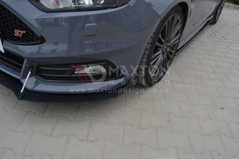 FRONT RACING SPLITTER V.2 FORD FOCUS 3 ST (FACELIFT)