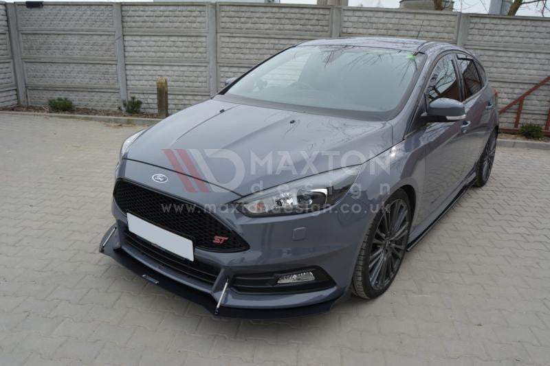 FRONT RACING SPLITTER V.2 FORD FOCUS 3 ST (FACELIFT)