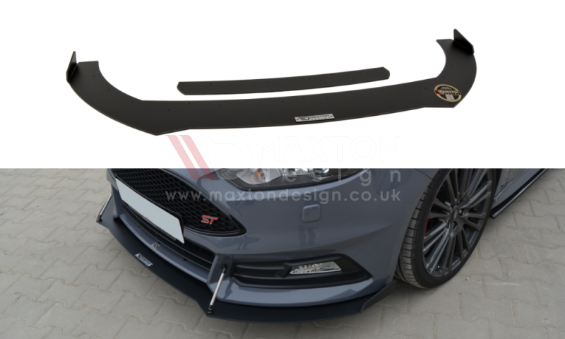 FRONT RACING SPLITTER V.2 FORD FOCUS 3 ST (FACELIFT)