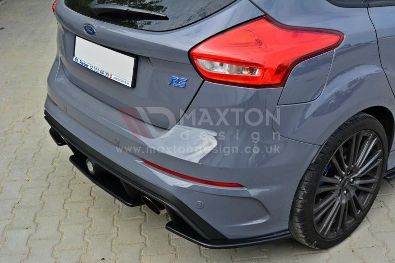 CENTRAL REAR SPLITTER FORD FOCUS MK3 RS