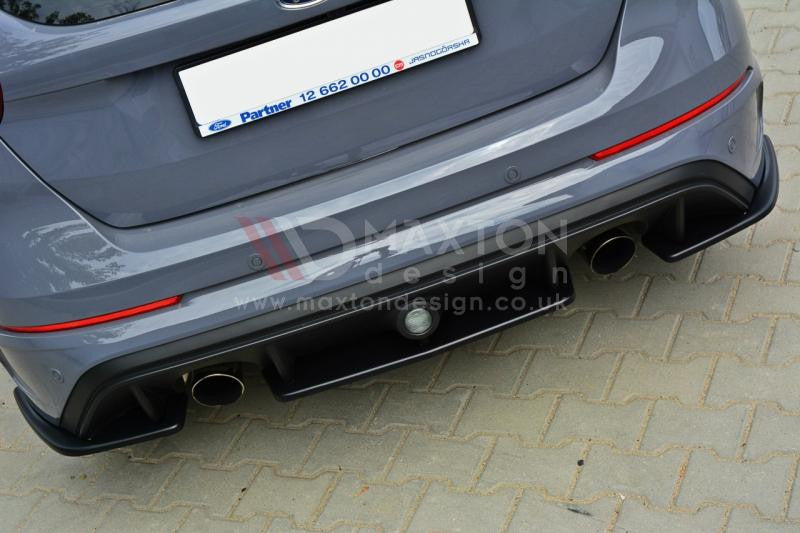 CENTRAL REAR SPLITTER FORD FOCUS MK3 RS