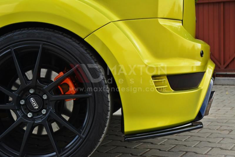 REAR SIDE SPLITTERS FORD FOCUS MK2 RS