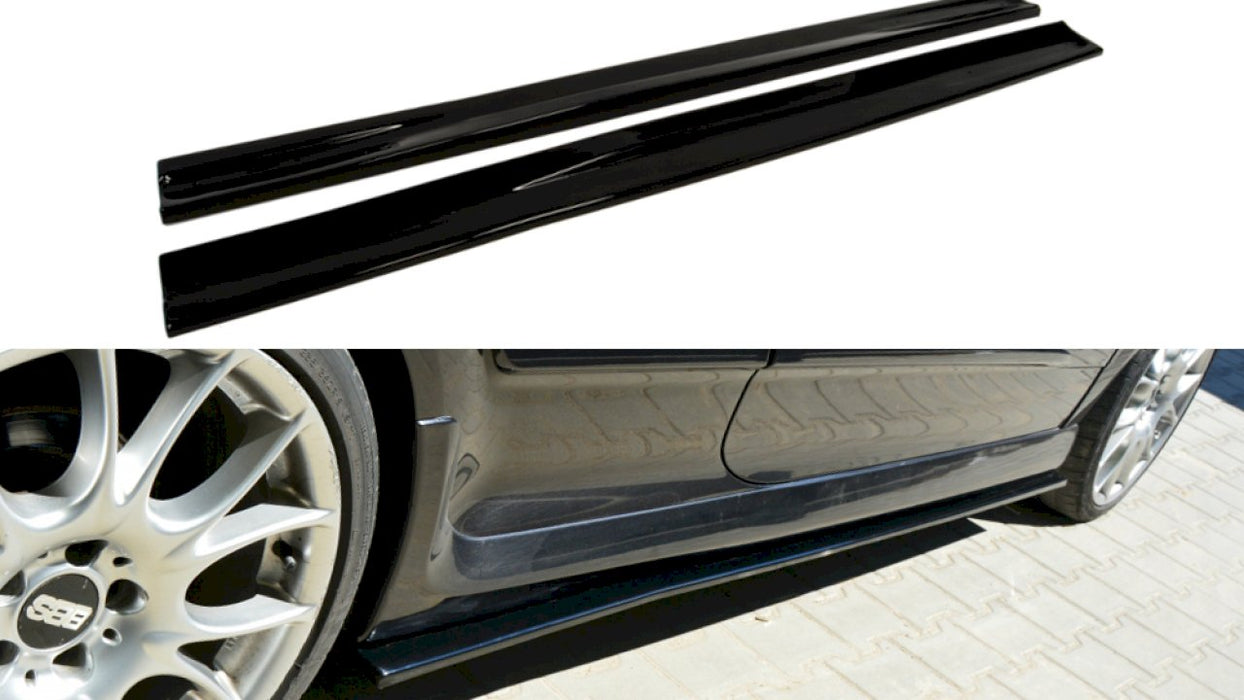 SIDE SKIRTS DIFFUSERS OPEL ASTRA H (FOR OPC / VXR)