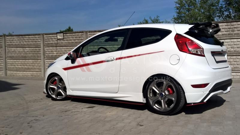 REAR SIDE SPLITTERS FORD FIESTA MK7 ST & ST-LINE (2013-2017)