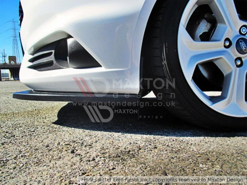 FRONT SPLITTER V.1 FIESTA MK7 ST FACELIFT 2013-UP